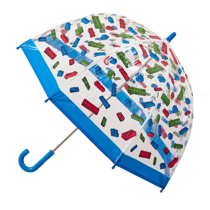 KIDS PVC BIRDCAGE UMBRELLA - BUILDING BLOCKS - Toyworld Frankston