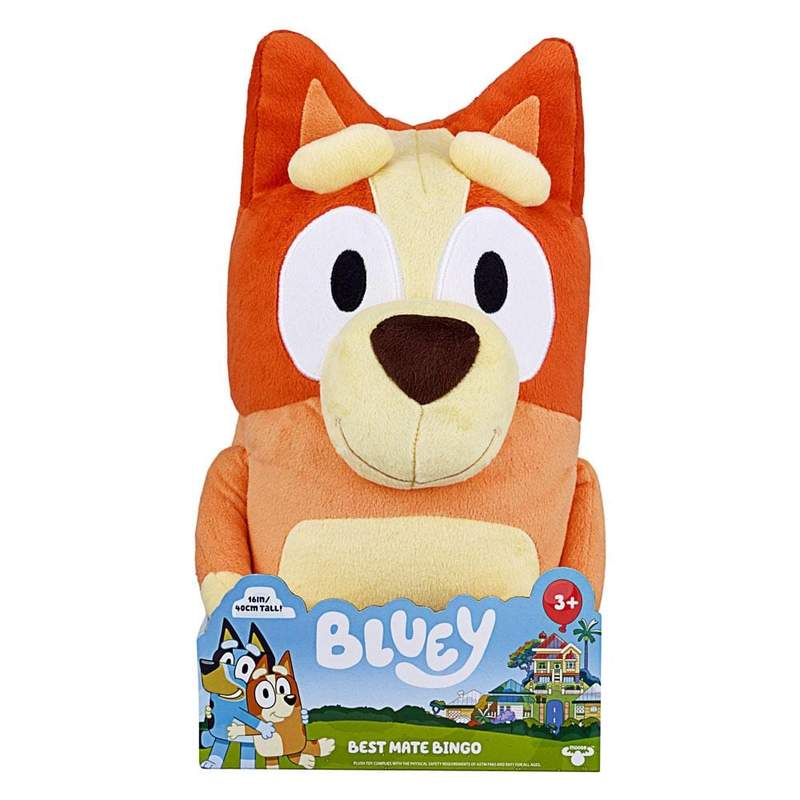 BLUEY JUMBO BINGO PLUSH | Bluey | Toyworld Frankston