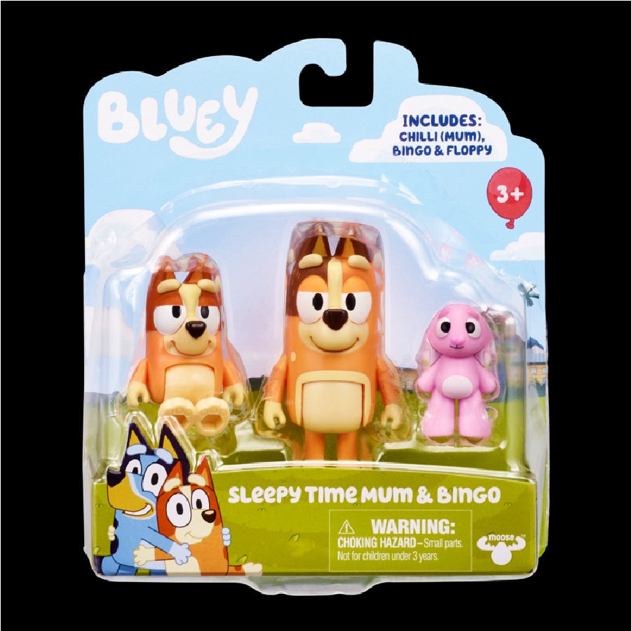 BLUEY - SLEEPYTIME MUM & BINGO - Toyworld Frankston