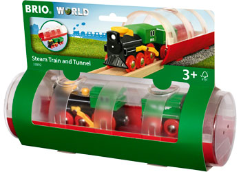 BRIO Steam Train & Tunnel - Toyworld Frankston