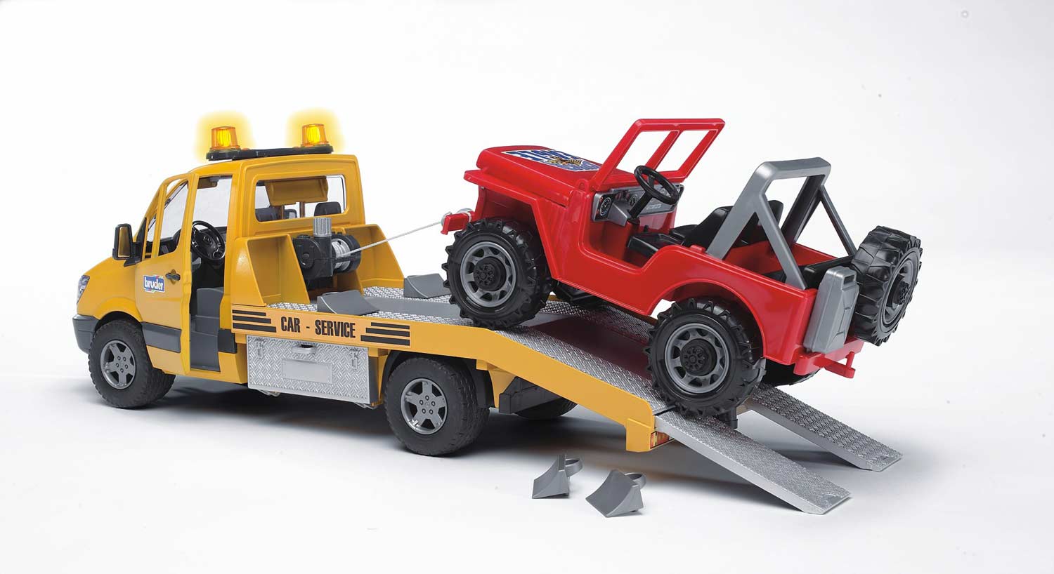 BR1:16 MB SPRINTER TRANSPORTER W/CC VEHICLE & L& - Toyworld Frankston