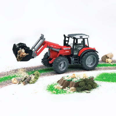 MASSEY FERGUSON 7480 TRACTOR WITH FRONTLOAD