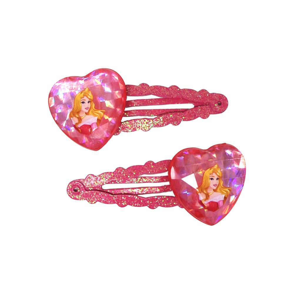 PINK POPPY - AURORA HEART GEM SNAPCLIPS - Toyworld Frankston