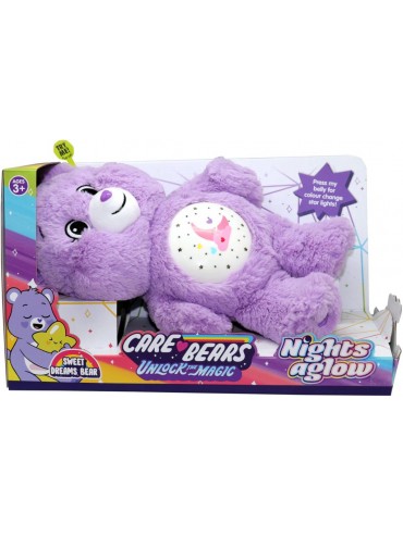 CARE BEARS NIGHTS A GLOW - SWEET DREAMS BEAR - Toyworld Frankston