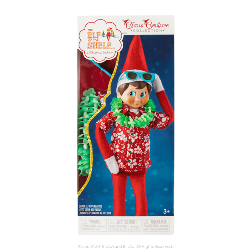 CLAUS COUTURE - HO HO HO HAWAIIAN SHIRT