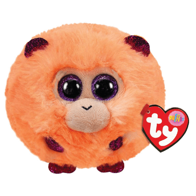TY PUFFIES COCONUT MONKEY - Toyworld Frankston
