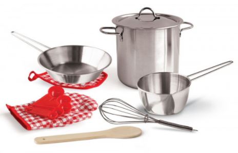 COOKWARE IN NET BAG 13PC - Toyworld Frankston