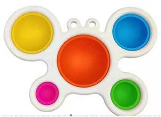 5 DIMPLE SENSORY CRAB FIDGET