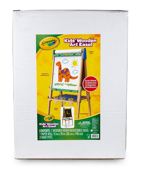 CRAYOLA WOODEN EASEL - Toyworld Frankston