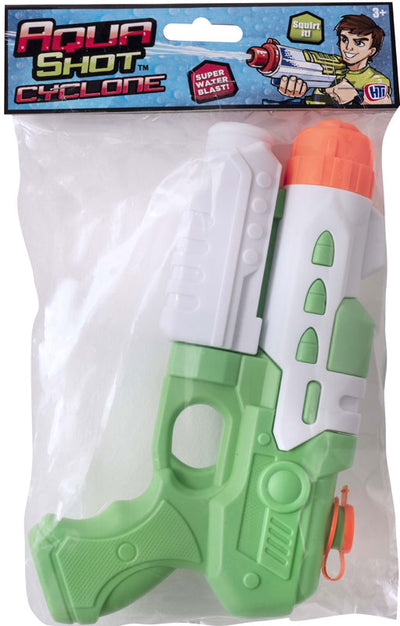 AQUA SHOT CYCLONE (25CM) WATER GUN - Toyworld Frankston