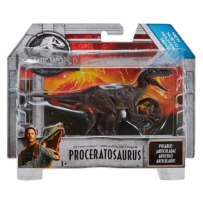JURASSIC WORLD ATTACK PACK PROCERATOSAURUS - Toyworld Frankston