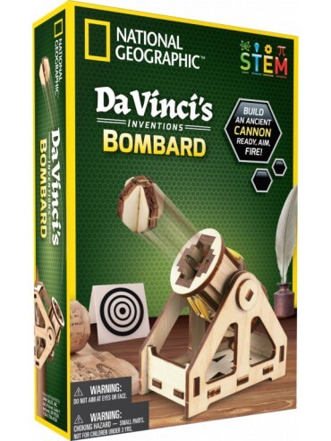 DA VINCIS INVENTIONS BOMBARD - Toyworld Frankston