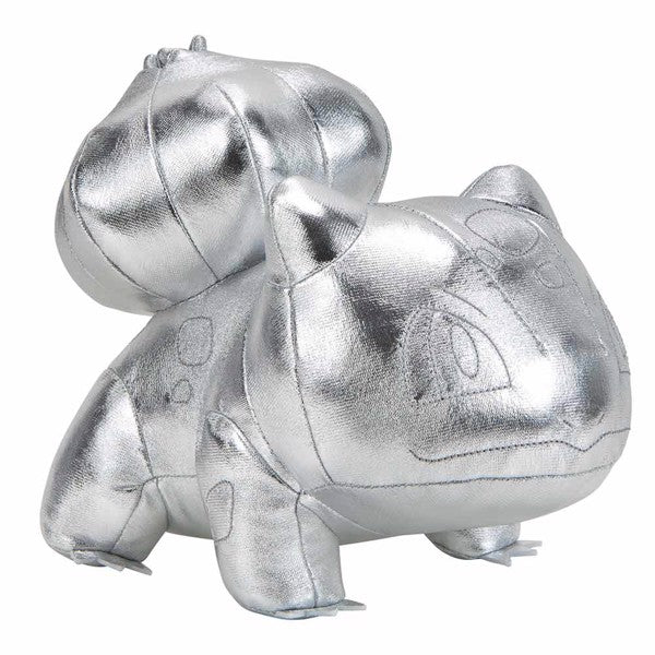 POKEMON 8IN SELECT PLUSH SILVER BULBASAUR - Toyworld Frankston