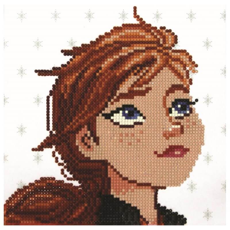 DIAMOND DOTZ - FROZEN 2 ANNA 22x22CM - Toyworld Frankston