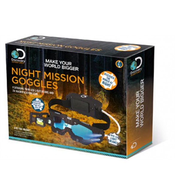 DISCOVERY ADVENTURES - NIGHT MISSION GOGGLES - Toyworld Frankston