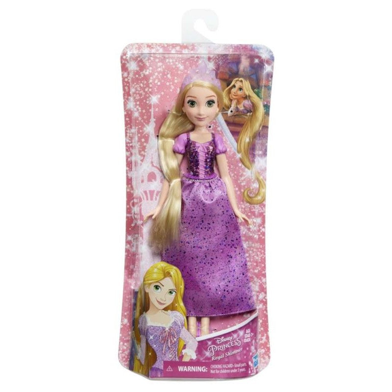 DISNEY PRINCESS ROYAL SHIMMER DOLL - RAPUNZEL - Toyworld Frankston
