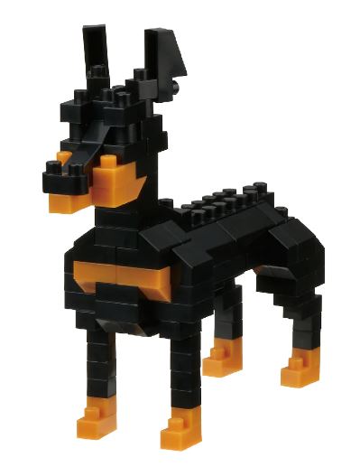 NANOBLOCK - DOBERMAN 255 - Toyworld Frankston