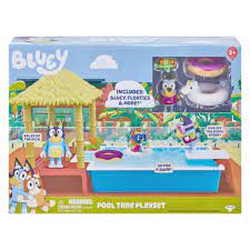 BLUEY S4 POOL TIME FUN - BLUEY - Toyworld Frankston