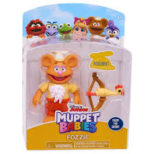 MUPPET BABIES FIGURE AND ACCESSORIES - FOZZIE - Toyworld Frankston