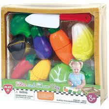 PLAYGO SLICE AND SHARE VEG 11PC - Toyworld Frankston