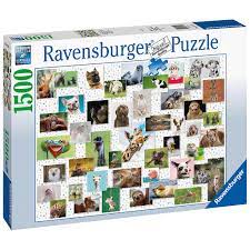 RBURG - FUNNY ANIMALS PUZZLE 1500 PC - Toyworld Frankston