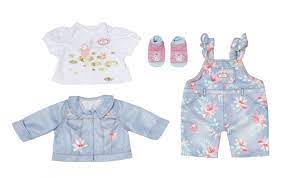 BABY ANNABELL ACTIVE DELUXE JEANS 43CM - Toyworld Frankston