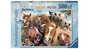 PUZZLE 500 PC HORSING AROUND - Toyworld Frankston