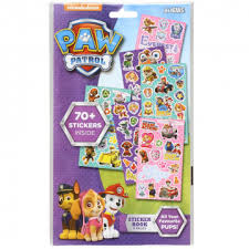 PAW PATROL 6PG STICKER BOOK 2016 BW - Toyworld Frankston