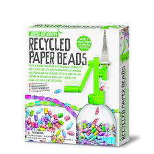 4M - RECYCLED PAPER BEADS - Toyworld Frankston