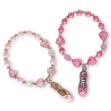 PINK POPPY BALLET SHOE BRACLET - Toyworld Frankston