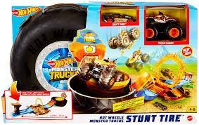HOT WHEELS STUNT TIRE MONSTER TRUCK - Toyworld Frankston