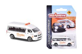 TOYOTA HIACE MAXI VAN 13CABS WHITE | MAJORETTE | Toyworld Frankston