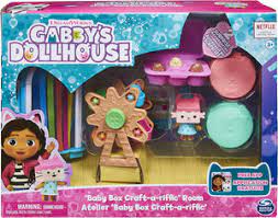 GABBYS DOLLHOUSE BABY BOX CRAFT-A-RIFFICE ROOM - Toyworld Frankston