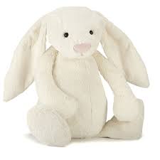 JELLYCAT BASHFUL CREAM BUNNY MEDIUM - Toyworld Frankston