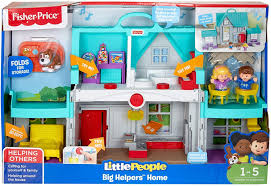 FISHER PRICE LITTLE PEOPLE BIG HELPERS HOME - Toyworld Frankston