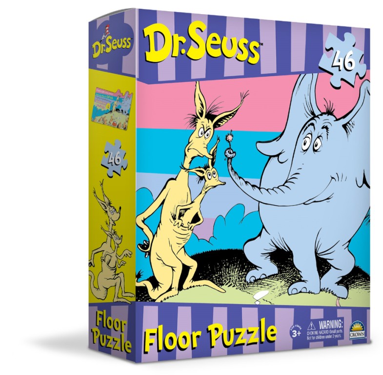 DR SEUSS 46 PC FLOOR PUZZLE - Toyworld Frankston