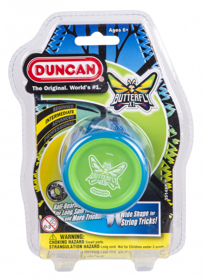DUNCAN YO YO INTERMEDIATE BUTTERFLY XT - Toyworld Frankston