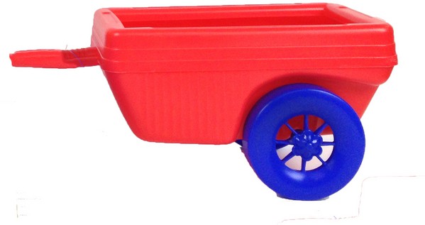 FOUNTAIN RED AND BLUE DUNE BUGGY TRAILER - Toyworld Frankston