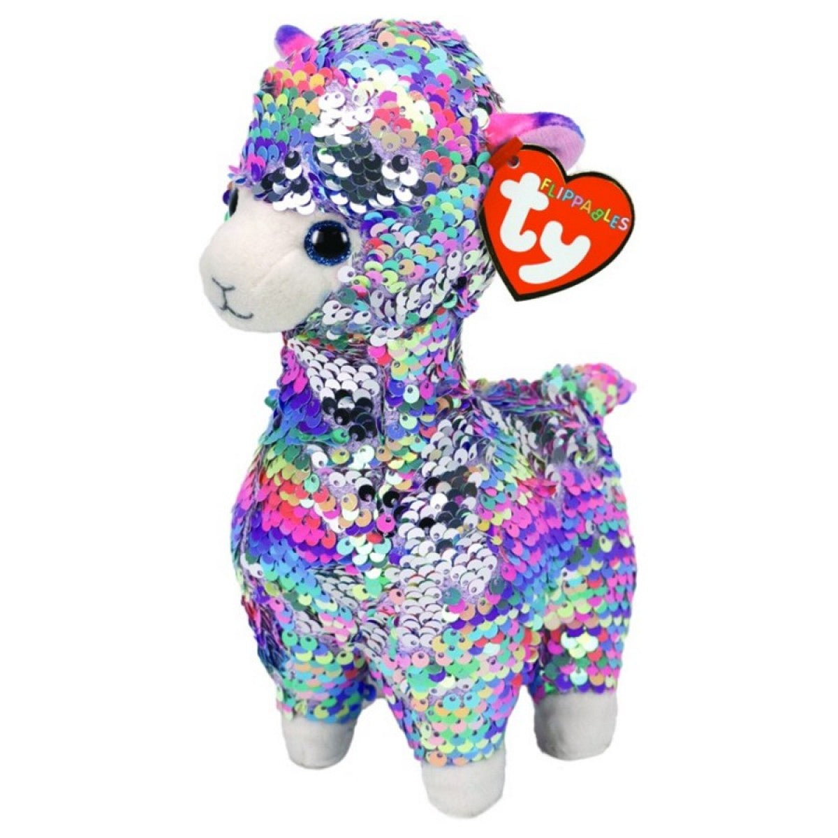 BEANIE BOO SEQUIN MEDIUM - LOLA - Toyworld Frankston