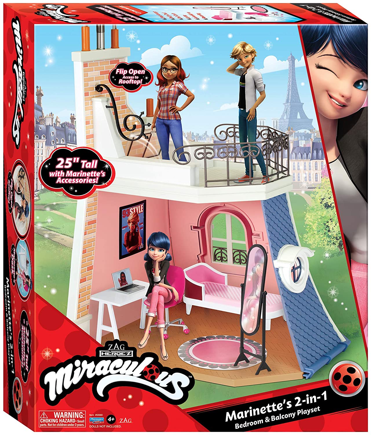 MLB BEDROOM AND BALCONY PLAYSET - Toyworld Frankston