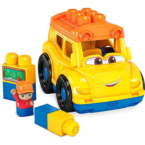 MEGA BLOKS SONNY SCHOOL BUS - Toyworld Frankston