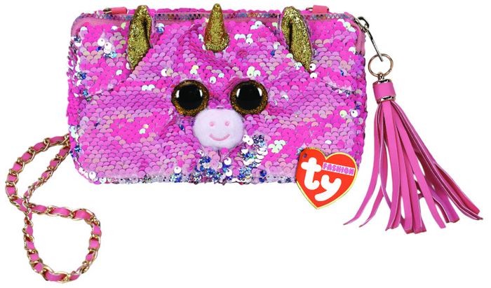 TY GEAR SEQUINS FANTASIA PURSE SQUARE - Toyworld Frankston