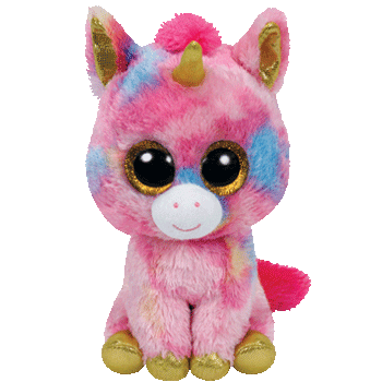TY BEANIE BOOS MEDIUM FANTASIA UNICORN - Toyworld Frankston
