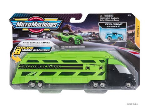 MICRO MACHINES VEHICLE HAULER GREEN ASSORTMENT - Toyworld Frankston