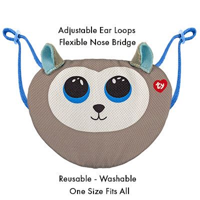 TY BEANIE BOOS MASK - SLUSH - Toyworld Frankston
