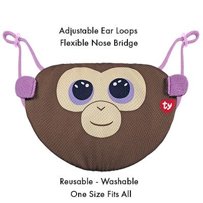 TY BEANIE BOOS MASK -COCONUT