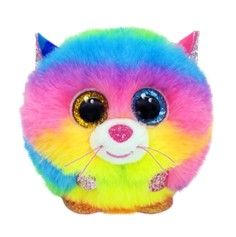 TY PUFFIES GIZMO RAINBOW CAT - Toyworld Frankston