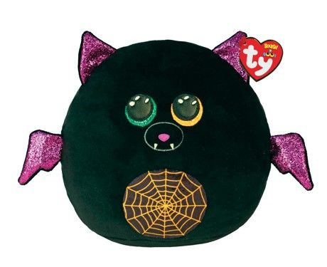 SQUISH A BOO EERIE BAT BLACK - 10 INCH - Toyworld Frankston