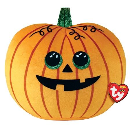 SQUISH A BOO SEEDS PUMPKIN ORANGE - 14 INCH - Toyworld Frankston
