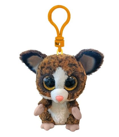 BEANIE BOO CLIP BINKY BUSH BABY BROWN - Toyworld Frankston